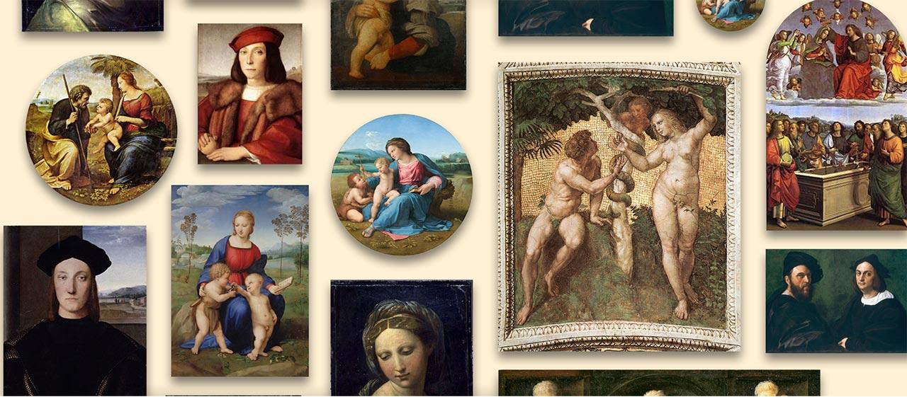 Immagine di sfondo della pagina I 500 anni di Raffaello celebrati da Musement