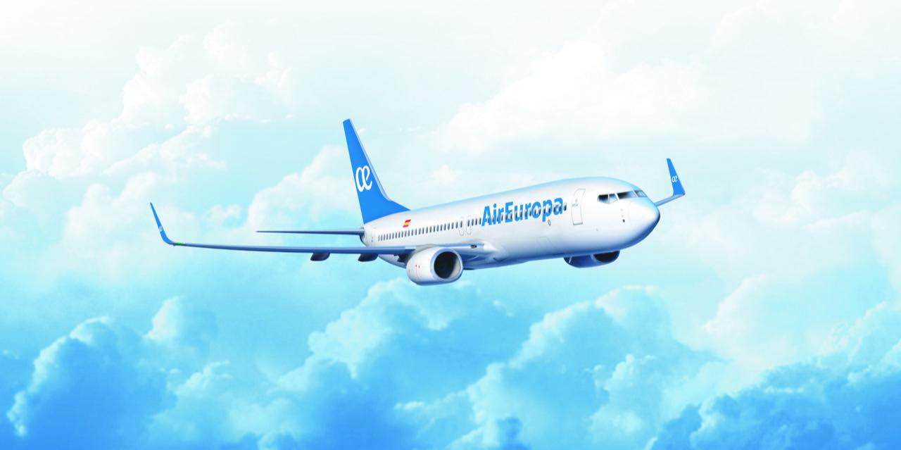 Immagine di sfondo della pagina Air Europa decolla: dal 22 voli domestici in Spagna