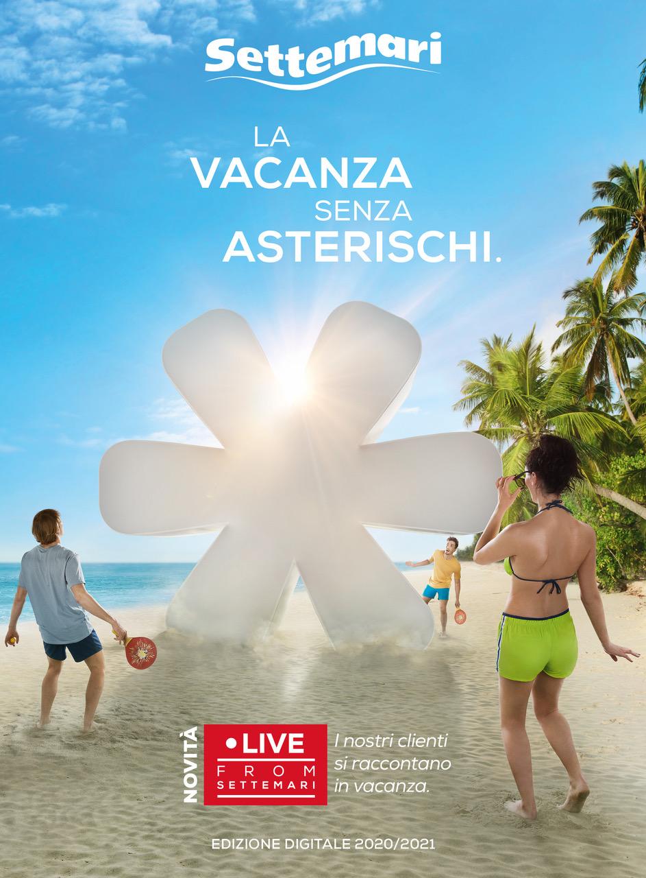 Immagine di sfondo della pagina Live From Settemari, nuovo catalogo digitale 