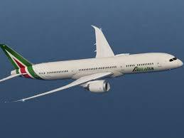 Immagine di sfondo della pagina Alitalia, due voli da Roma a Linate