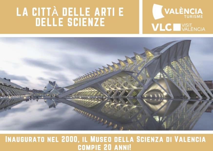 Immagine di sfondo della pagina Valencia punta su arte e scienze