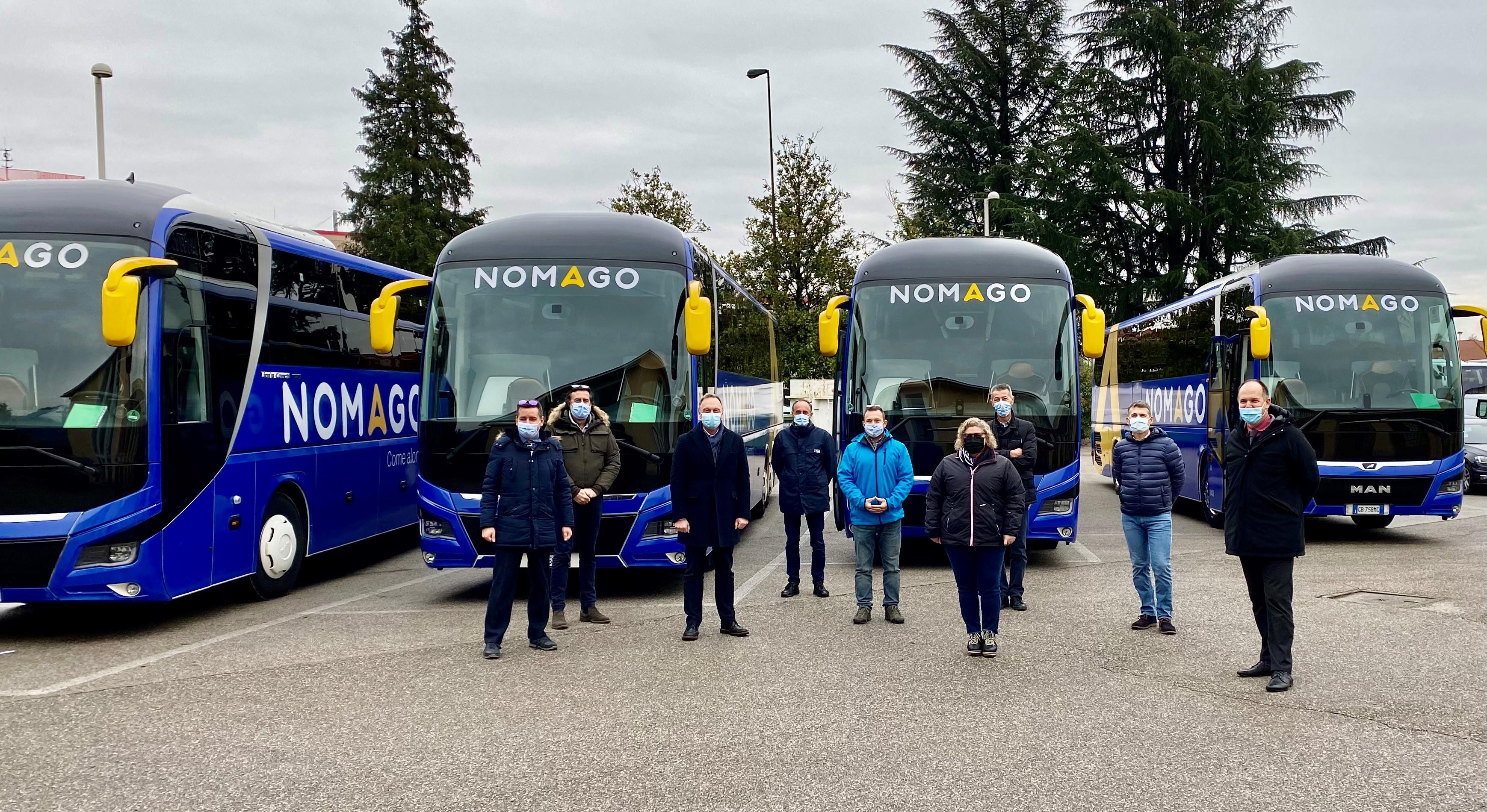 Immagine di sfondo della pagina Nomago e Alibus rafforzano cooperazione con Aviano