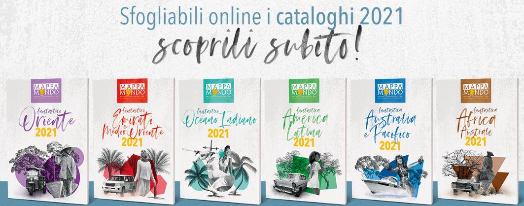 Immagine di sfondo della pagina Mappamondo, online 6 nuovi cataloghi 2021