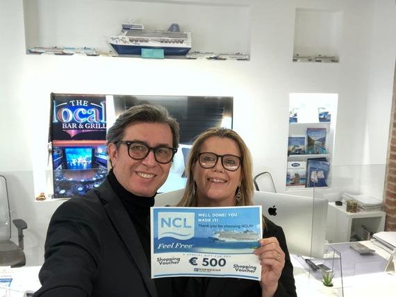 Immagine di sfondo della pagina Norwegian Cruise Line, i vincitori di NCL Air