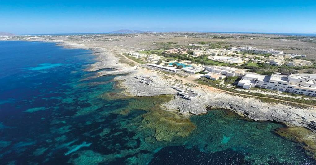 Immagine di sfondo della pagina Aeroviaggi, nuova struttura a Favignana