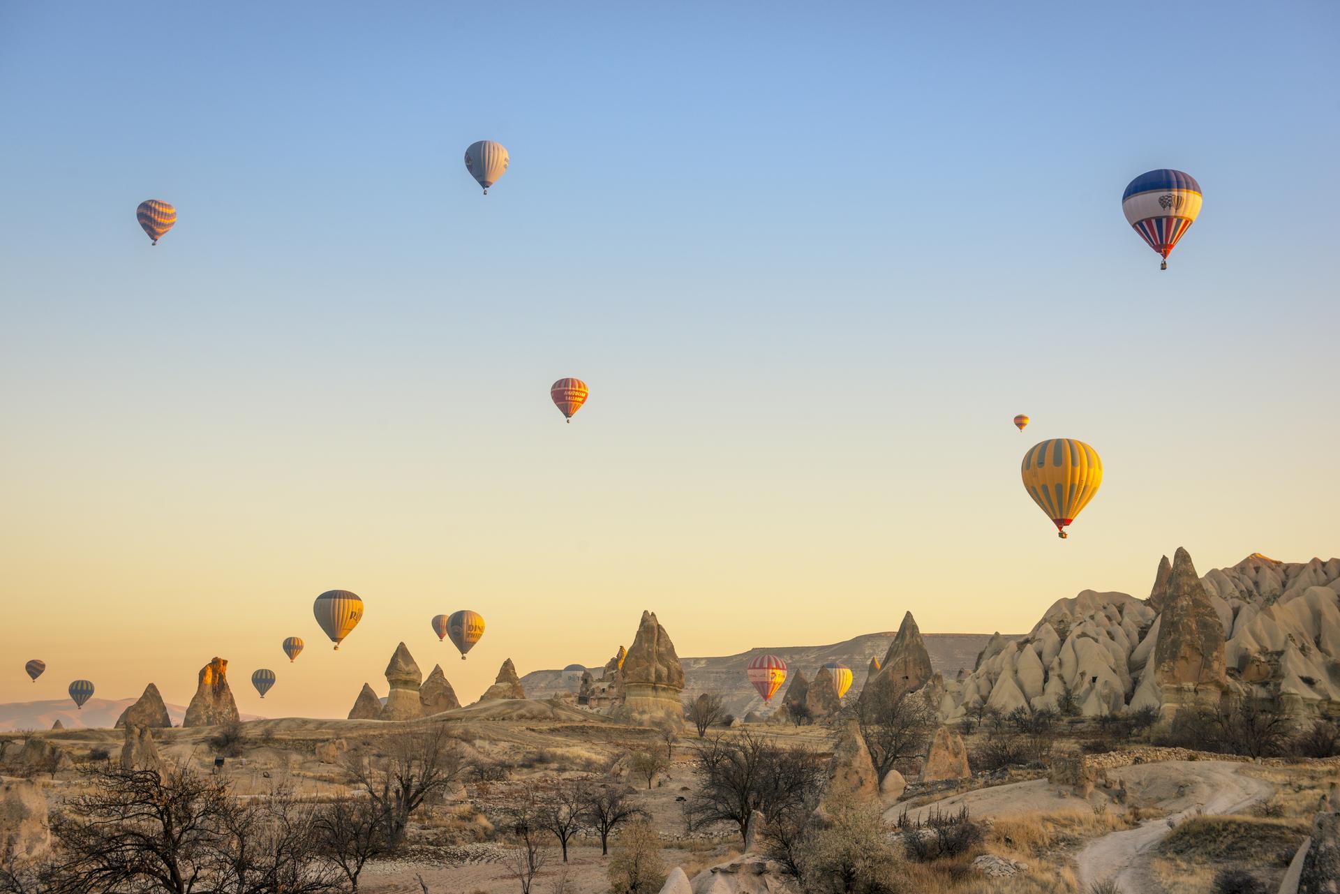 Immagine di sfondo della pagina Turchia, crescono i turisti in Cappadocia