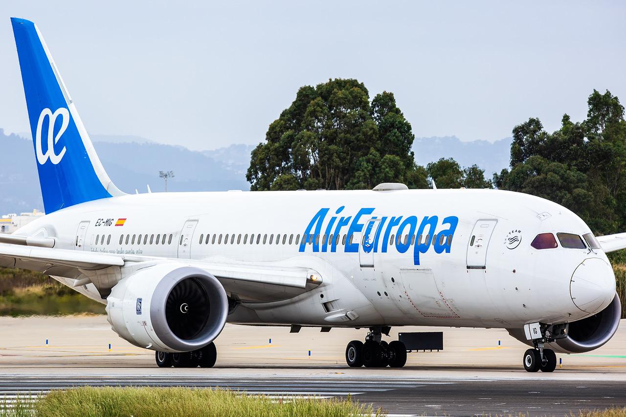 Immagine di sfondo della pagina Air Europa torna il daily su Santo Domingo