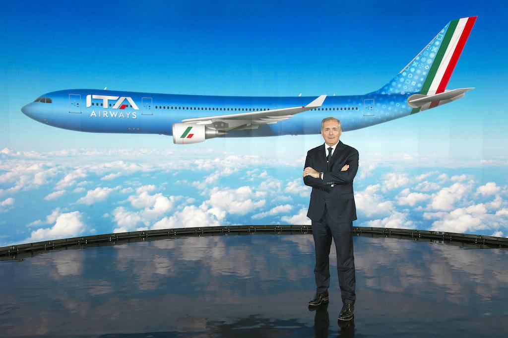 Immagine di sfondo della pagina Alitalia in pensione: nasce ITA Airways