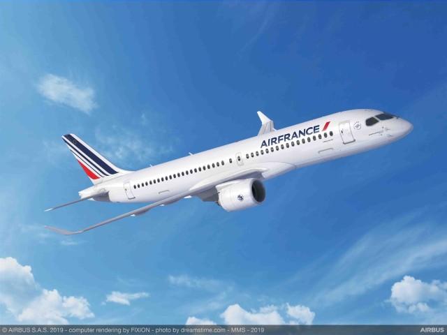 Immagine di sfondo della pagina Air France, cresce l'offerta per la winter