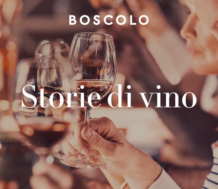 Immagine di sfondo della pagina Storie di Vino, il Gift di Boscolo in un webinar