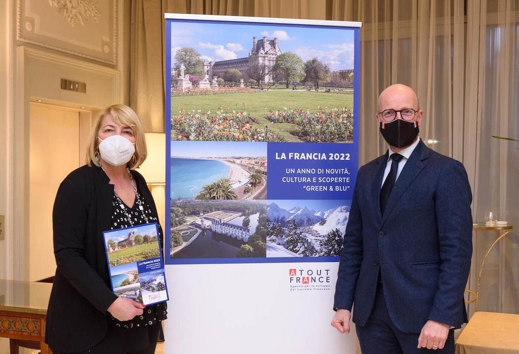 Immagine Green&Blu per il 2022 della Francia