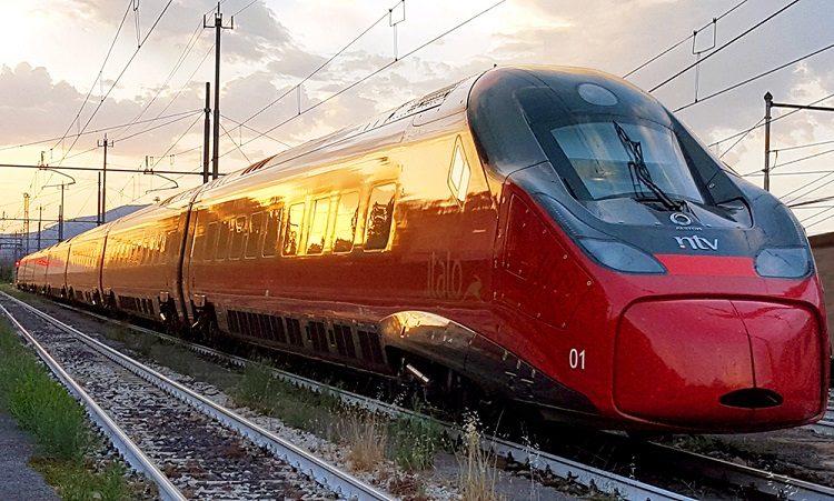 Immagine di sfondo della pagina Italo: 116 servizi daily con il nuovo orario