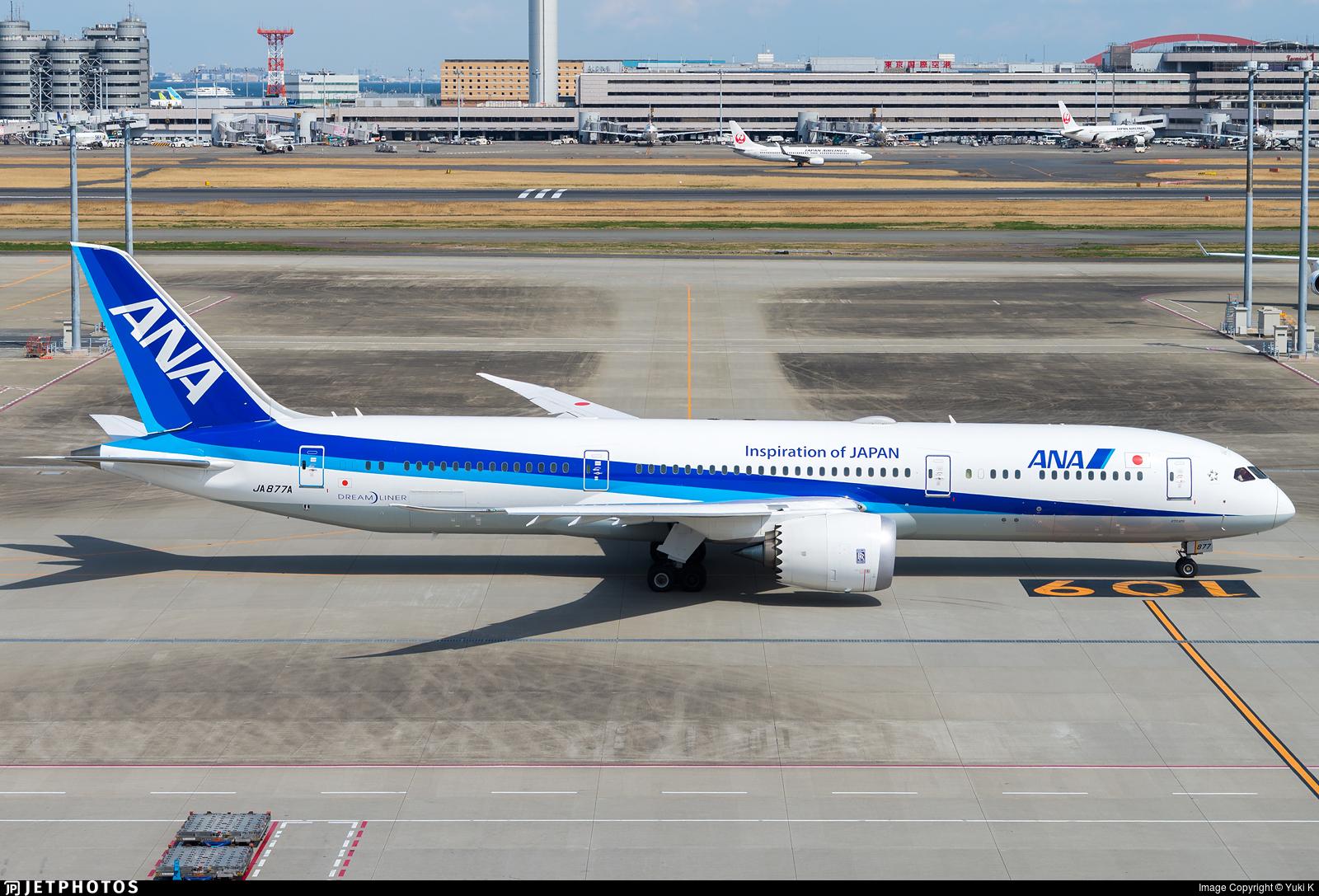 Immagine di sfondo della pagina Un​​​​​​​ rinnovato Boeing 787-9 per ANA