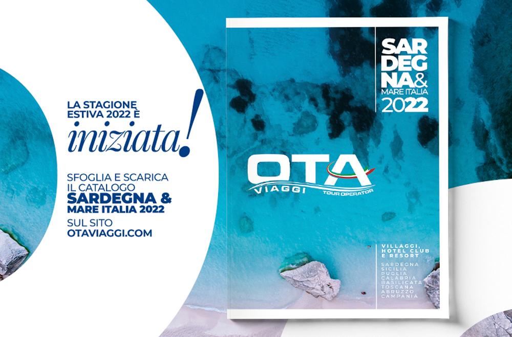Immagine di sfondo della pagina Ota Viaggi, nuovo catalogo Estate 2022