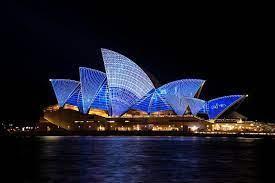 Immagine di sfondo della pagina Tourism Australia, nuovo contenuto video 8D