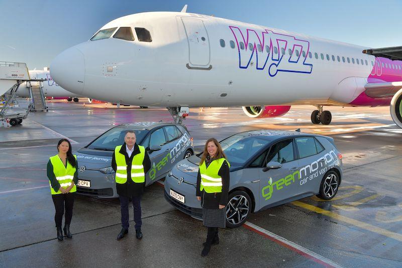 Immagine di sfondo della pagina Wizz Air, nuova campagna di sostenibilità
