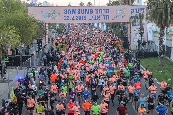 Immagine di sfondo della pagina Israele, attesa per la Samsung Marathon di Tel Aviv