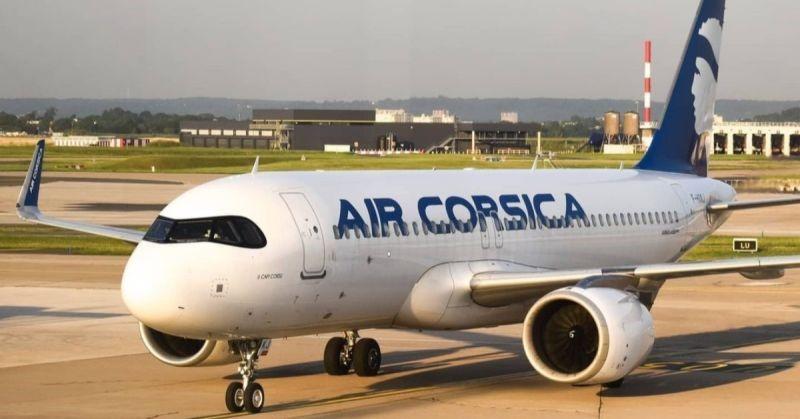 Immagine di sfondo della pagina Air Corsica apre la rotta Zurigo-Ajaccio