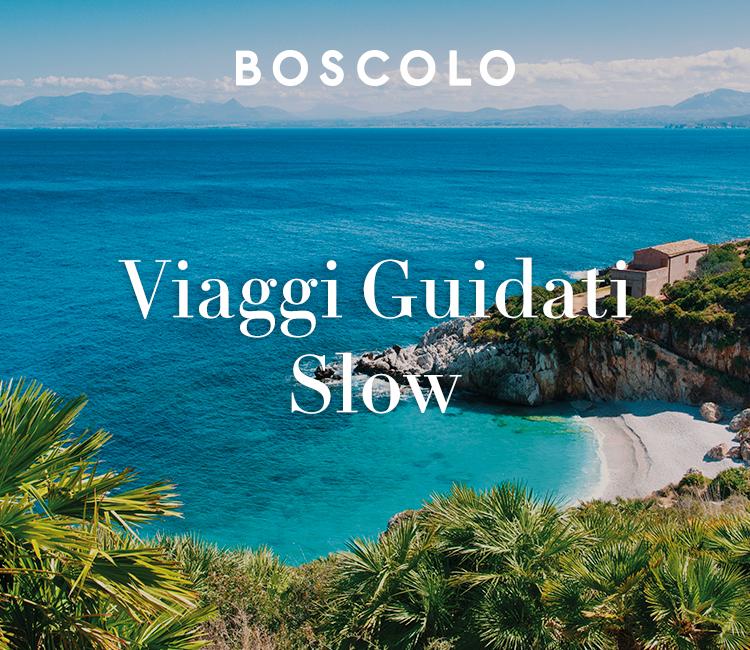 Immagine di sfondo della pagina Boscolo, un webinar sui Viaggi Guidati Slow