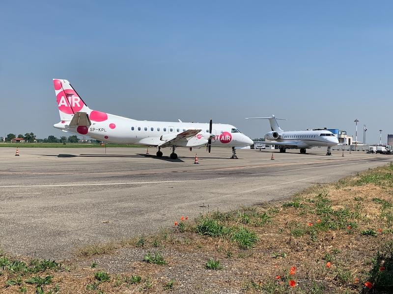 Immagine di sfondo della pagina Programmi ambiziosi per l'aeroporto di Parma
