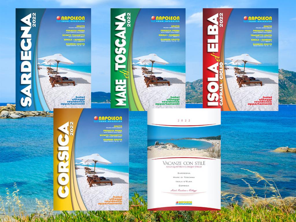 Immagine di sfondo della pagina Nuovi cataloghi per Napoleon Tour Operator