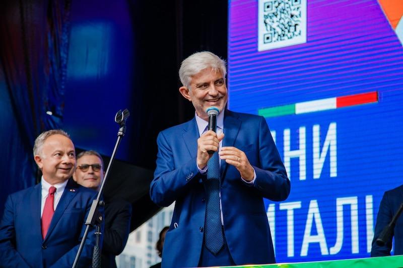 Immagine di sfondo della pagina Palmucci, il saluto dell'Enit