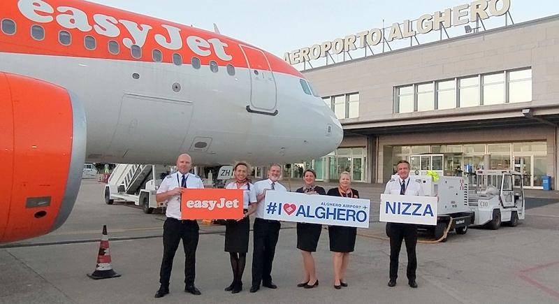 Immagine di sfondo della pagina easyJet: al via la nuova rotta da Nizza ad Alghero