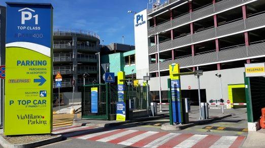 Immagine di sfondo della pagina Linate, il parcheggio si paga con Telepass