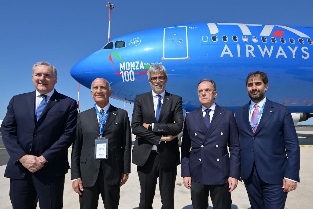 Immagine di sfondo della pagina  ITA Airways, title sponsor autodromo Monza