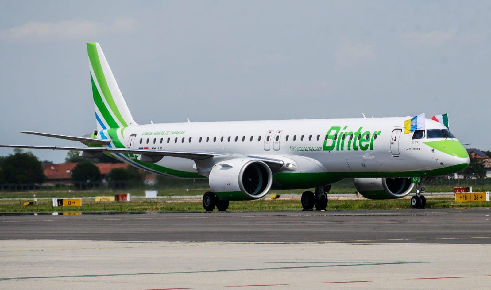 Immagine di sfondo della pagina Binter punta sull'Italia: nuovo volo da Firenze